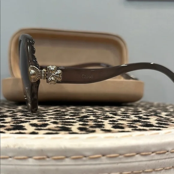 Authentic Chloe Brown Sunglasses - Picture 3 of 6